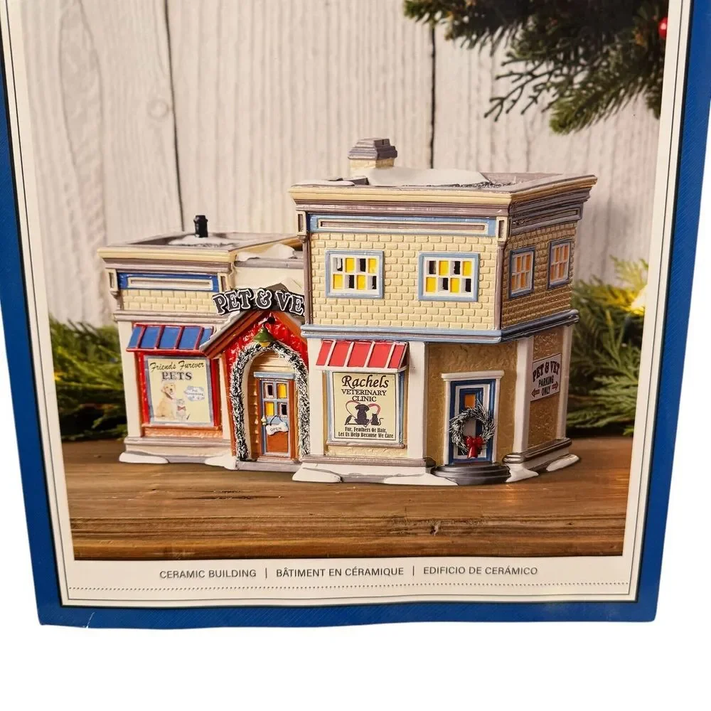 Dept 56 Pet‎ & Vet Snow Village 6011434 BRAND NEW 2023 Pet & Vet 6011434